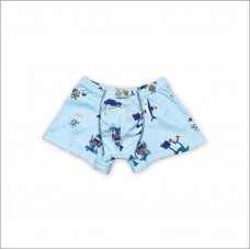 [KIDS] Light Blue Playful Whale Animal Trunks